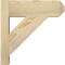 Ekena Millwork Traditional Rough Sawn Craftsman Outlooker, Douglas Fir, 6"W x 16"D x 16"H OUT06X16X16TRA04RDF - alternate 2